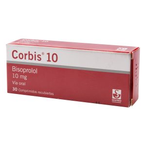 CORBIS BISOPROLOL 10 MG 30 TBS(M)8742 BISOPROL FUMARATO