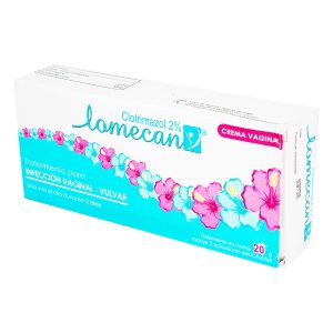 LOMECAN CLOTR 2% CREMA VAGINAL 20 GR CLOTRIMAZOL