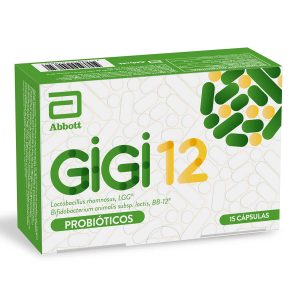 GIGI 12MG X 15 CAPSULAS PROBIOTICOS