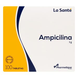 AMPICILINA 1 GRAMO 100TAB