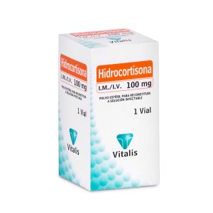 HIDROCORTISONA 100 MG 1 AMPOLLA