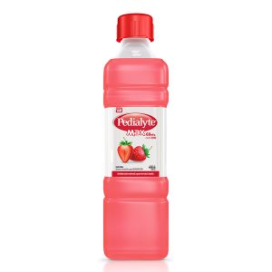 PEDIALYTE MAX CON ZINC 60 FRESA 500 ML  SODIO-POTACIO-CALCIO-MAGNESIO.