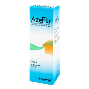 AZEFLU X 30ML SUSPENSION NASAL *AZELASTINA 137MCG + FLUTICASANANOVAMED) AZELASTINA-FLUTICASONA