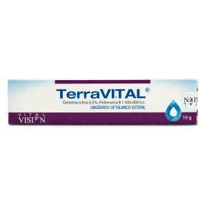 TERRAVITAL UNGUENTO OFTALMICO 10 GR VT