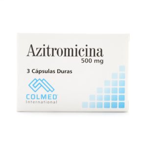 AZITROMICINA 500 MG CAJA 3 CAP PC