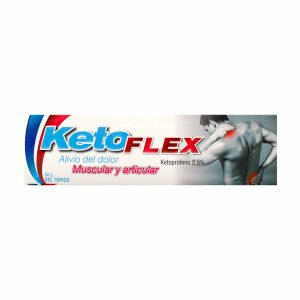 KETOFLEX 2.5% GEL 50 GR KETOPROFENO