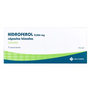 HIDROFEROL 0.266 MG 1 CAP.BLANDA VITAMINA D