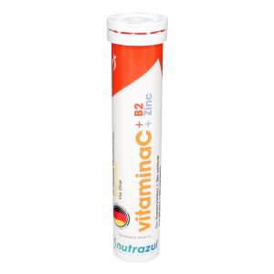 VITAMINA C+ZINC+B2 NUTRAZUL 20TBL EFERV