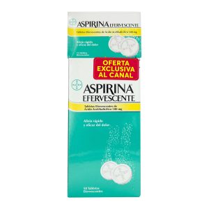 ASPIRINA EFERVESC.500 MG PG 52 LL 62 TBS ACETILSALICILICO ACIDO