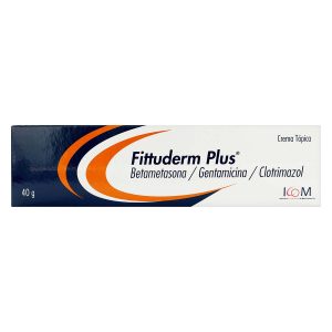 FITTUDERM PLUS 40 GRAMOS ICOM CLOTRIMAZOL-BETAMETASONA-GENTAMICINA
