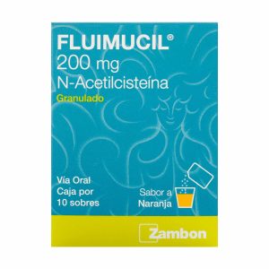 FLUIMUCIL 200 MG 10 SBS PENDIENTES POR CLASIFICAR