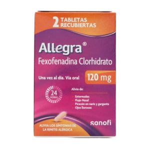 ALLEGRA 120MG 2 TAB