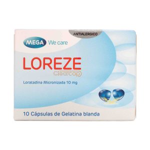 Tienda 19 LOREZE 10 CAPS BLANDAS LORATADINA