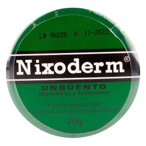 NIXODERM UNGUENTO 20 GR  AZUFRE-ACIDO BENZOICO- SALICILICO