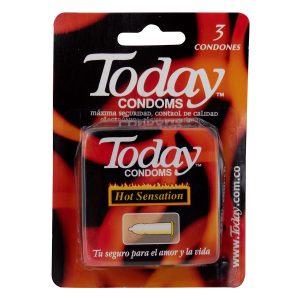 PRESERVAT.TODAY HOT SENSATION 3 UDS