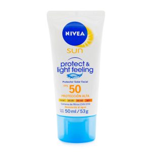 BLOQ.NIVEA SUN FACIAL FPS50 LIGHT 50 ML BLOQUEADORES
