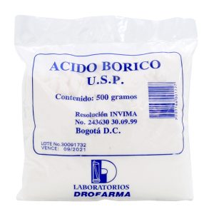 ACIDO BORICO 500 GR DROFARMA