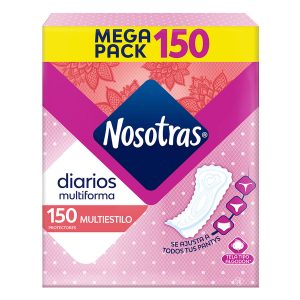 PROT.NOSOTRAS DIARIOS MULTIESTILO 150UND