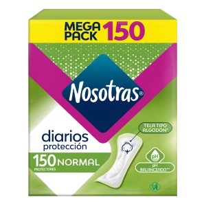 PROT.NOSOTRAS DIARIOS 150 UDS PROTECTORES