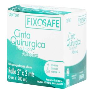 FIXOSAFE CINTA QUIRURGICA ALFA 5CM 2MTS CINTAS