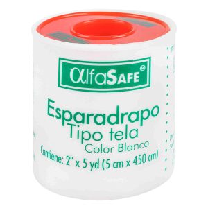 ESP.TELA ALFA BLANCO 2X5 YARDAS ESPARADRAPOS