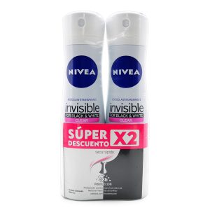 2 DTE NIVEA SPR.BLA.WHI.M.150 ML.S.OFERT SPRAY
