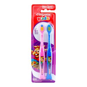 2 CEP.COLGATE KIDS EXTRA SUAVE 5+ CEPILLOS