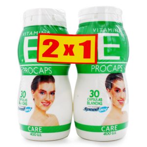 VITAMINA E 400 UI 30 UDS PAGUE 1 LLEVE 2 VITAMINA E