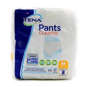 PAN.TENA PANTS CLASICO MEDIUM 8 UDS PAÑALES