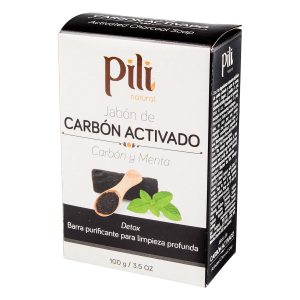 JABON PILI CARBON ACTIVO 100 GR VARIOS