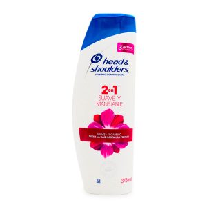 CHA.HEAD-SHOULDERS 2 1 SUAVE MAN.375 ML