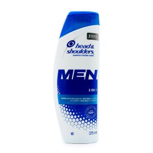 CHA.HEAD-SHOULDERS MEN 3 EN 1 375 ML CHAMPUS
