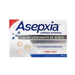 JABON ASEPXIA BICARBONATO 100 GR JABONES