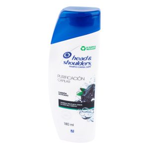 CHA.HEAD-SHOUL.PUR.CAP.CARBON A.180 ML CHAMPUS