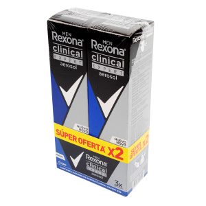2 DTE REXONA AER CLIN EXPERT 91 GRAMOS SPRAY