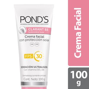 CREMA PONDS CLARANT B3 FPS30 100 GRAMOS