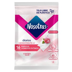 PANITOS INTIM.NOSOTRAS AGUA DE ROS.16UDS PANITOS