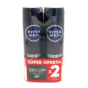 2 DTE NIVEA MEN DEEP SPRAY 150ML S.D SPRAY