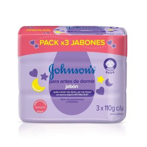 3 JABON JJ ANTES DE DORMIR 110 GR  JABONES