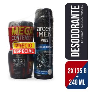 2 ARDEN FOR MEN CRE 135GR+SPR 240ML M.C CREMAS