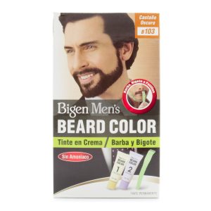 TINTE BIGEN MENS BARBA CASTANO OSCU B103