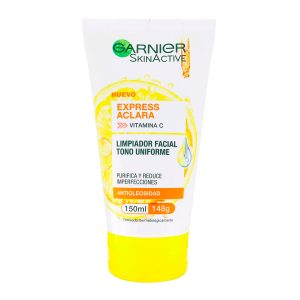 GARNIER GEL LIMPIADOR FAC.ACLARA 150ML CREMAS