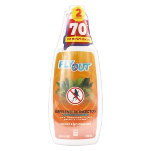 REPELENTE FLY OUT 100ML PAG1LL2DO 70%DCT