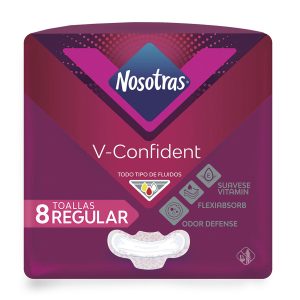 TOALLA NOS. V-CONFIDENT REGULAR 8 UND