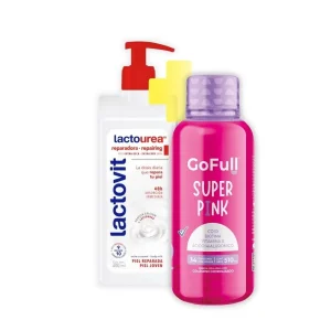 COMBO - GOFULL SUPER PINK 510 ML + LACTOVIT CREMA 400 ML 50% DCTO