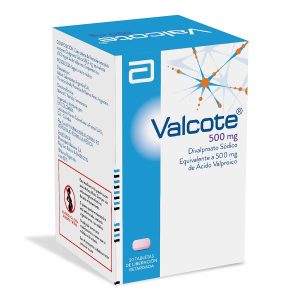 VALCOTE 500 MG 30 TABLETAS (M) ACIDO VALPROICO