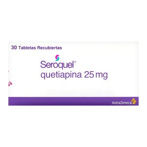 Tienda 11 SEROQUEL 25 MG 30 TBS(A)(P)14471(SC)(SF) FUMARATO DE QUETIAPINA