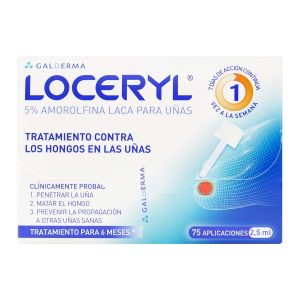 LOCERYL 5% LACA 2.5 ML (A) (T) AMOROLFINA