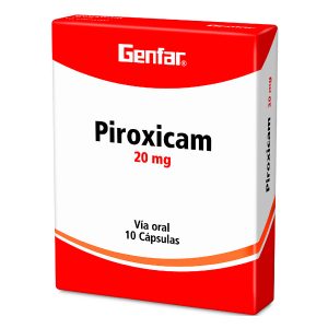PIROXICAM 20 MG 10 CAPSULAS GF PIROXICAM