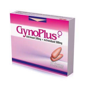 GYNOPLUS 10 OVULOS METRONIDAZOL-CLOTRIMAZOL
